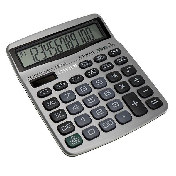 Solar Calculator 12 digits - C820 - JPB Jewelry Box