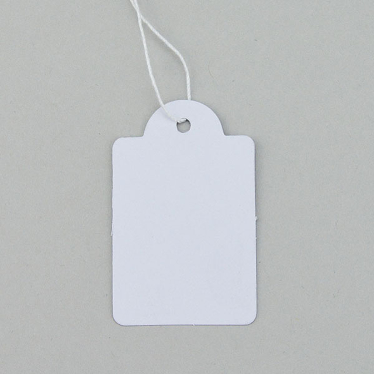 Paper String Tags Large - TA68W - JPB Jewelry Box