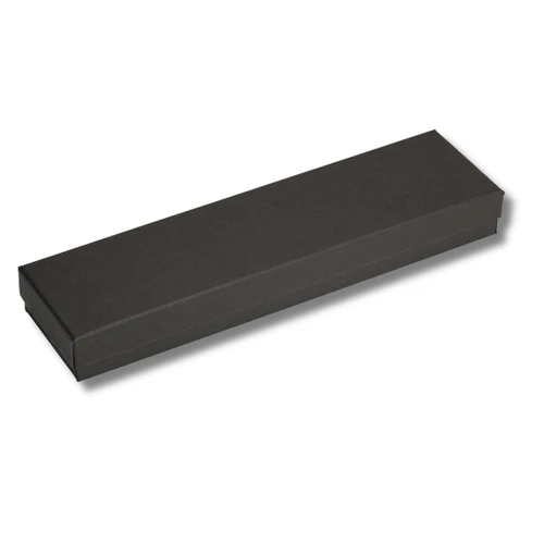8" x 2" Matte Black cotton Filled Boxes - G82F