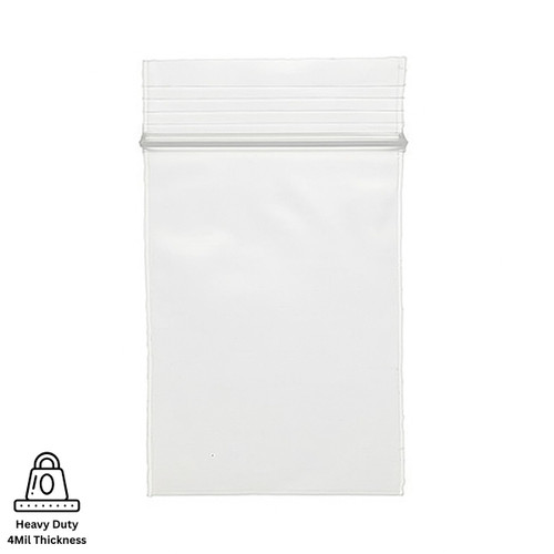 4 Mil Plastic zip lock bags 2"x3" - B23P4