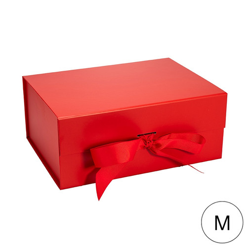 Collapsible box in red 9 1/2
