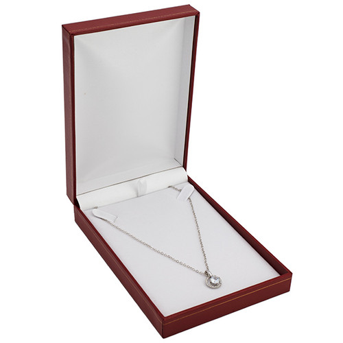 Velvet Necklace Box, Velvet Gift Box for Necklace, Pendant Gift Box,  Necklace Jewelry Box, Pendant Box, Necklace Gift box (Light Blue) :  Amazon.in: Jewellery