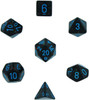 Chessex Dice - Speckled Blue Stars 7 Piece Polyhedral Dice Set