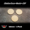 Miniature Bases - Circular - MDF - 130mm - 3 Pack