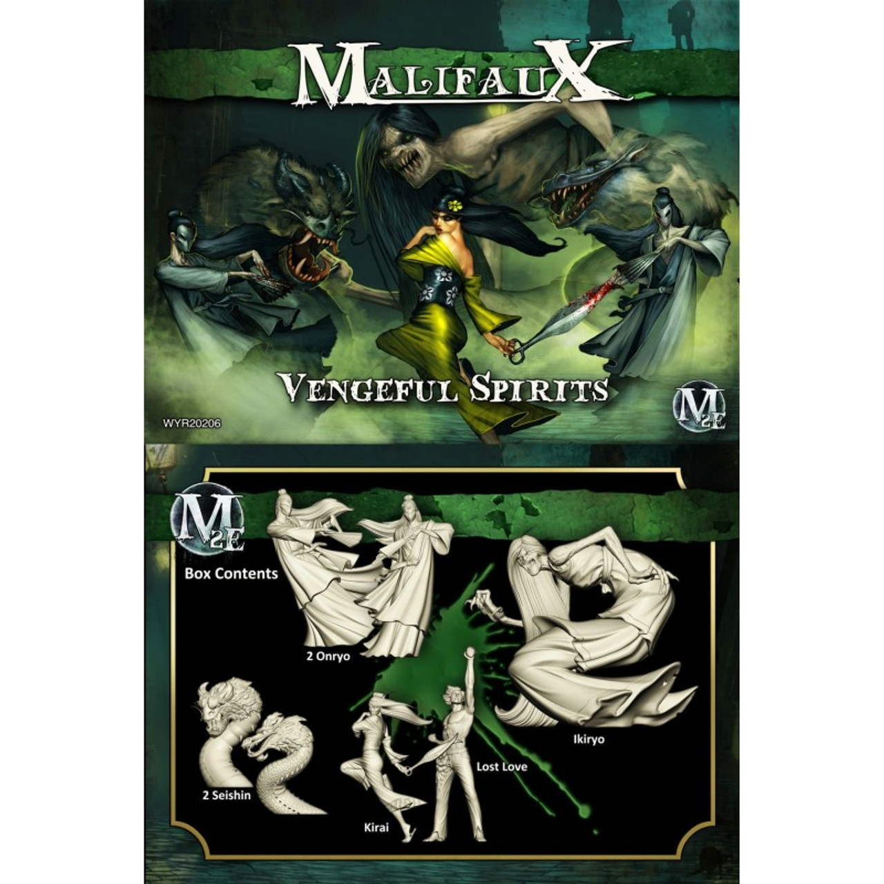Malifaux Vengeful Spirits (Kirai Box Set) - Resurrectionists - M2E