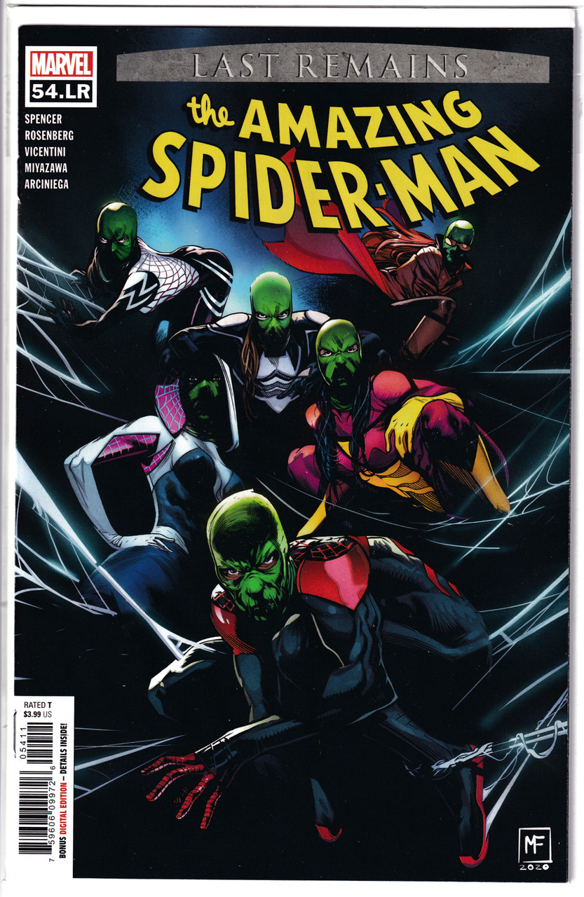 Amazing Spider-Man #54LR - Regular Cover - Marvel Comics (2020)