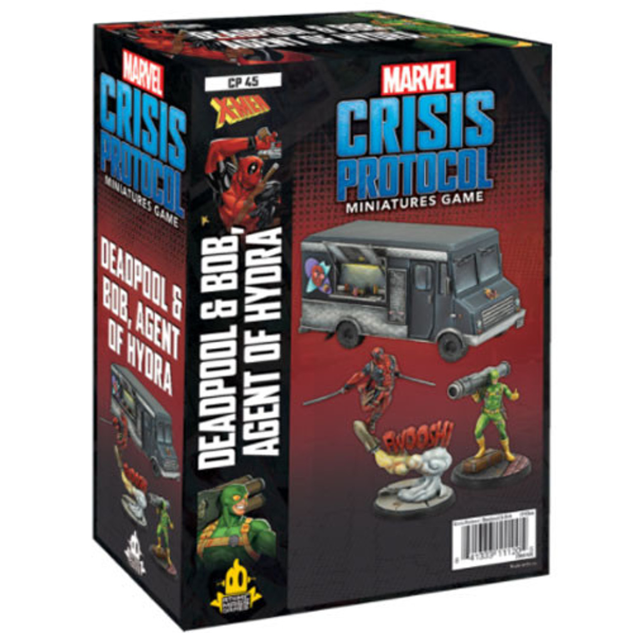 Marvel Crisis Protocol - Deadpool & Bob & Taco Truck Character Pack