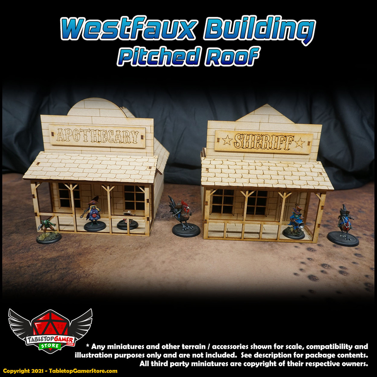Westfaux Old-West Themed Building