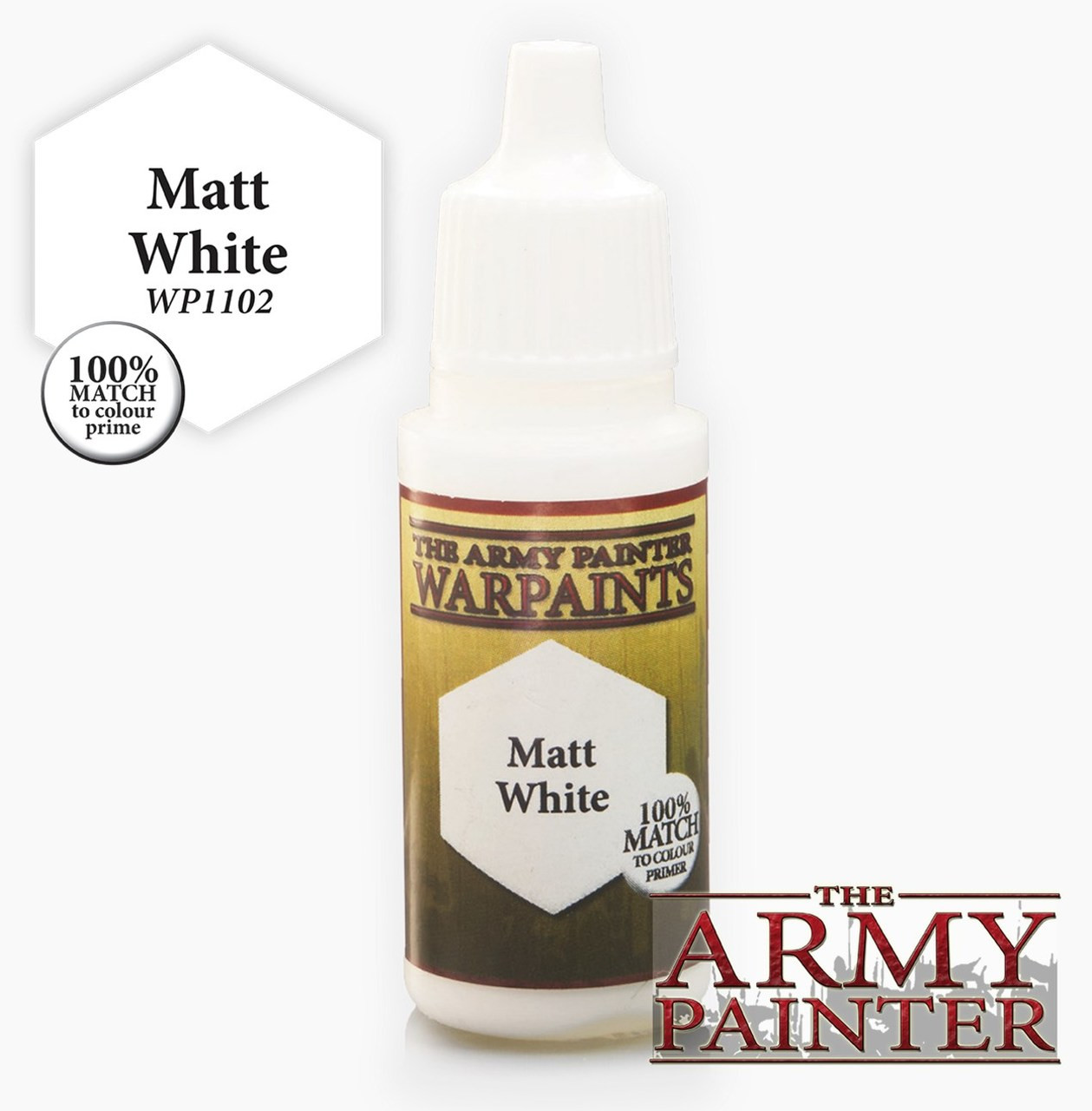 Army Painter: Warpaints Matt White 18ml