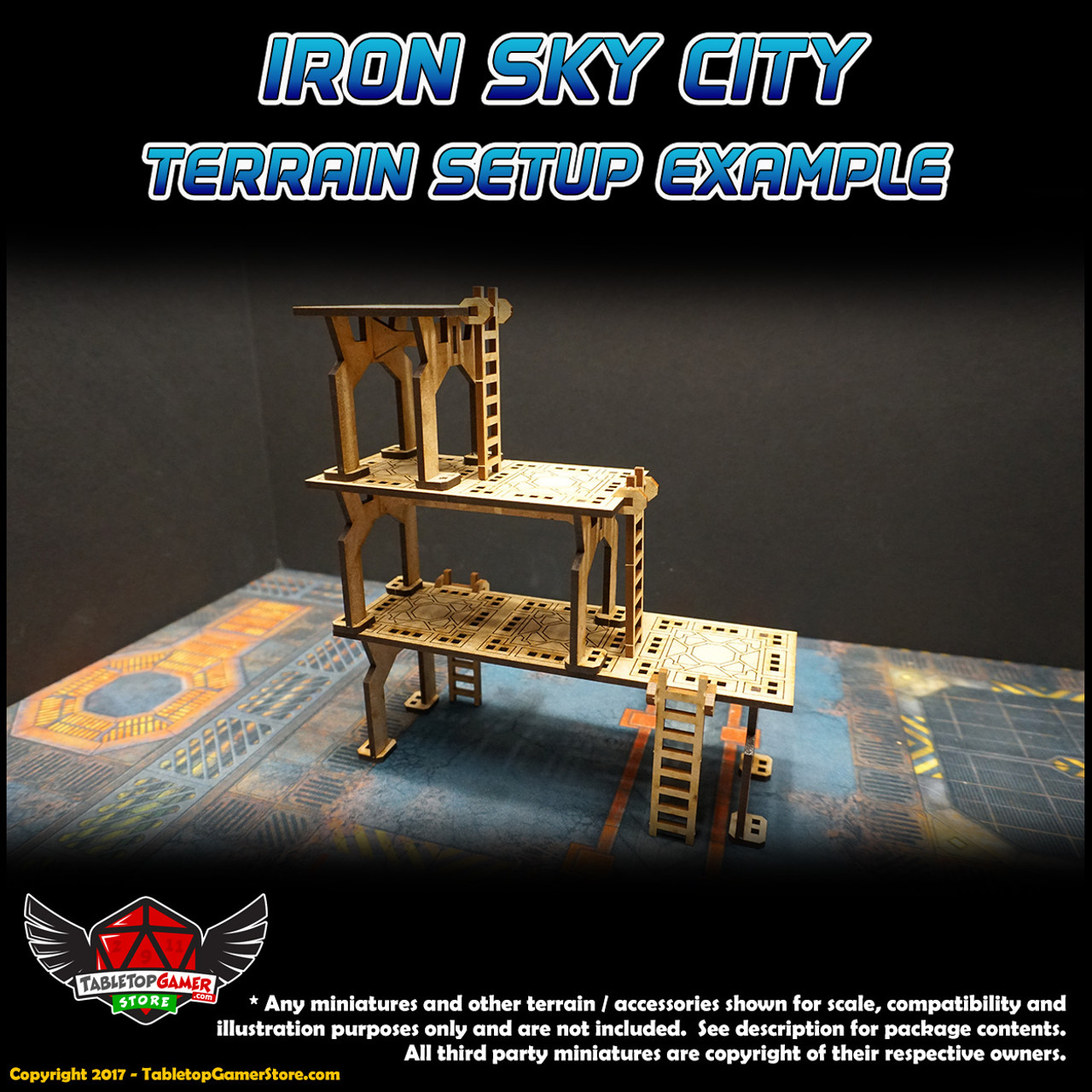 Iron Sky City Walkway Set B