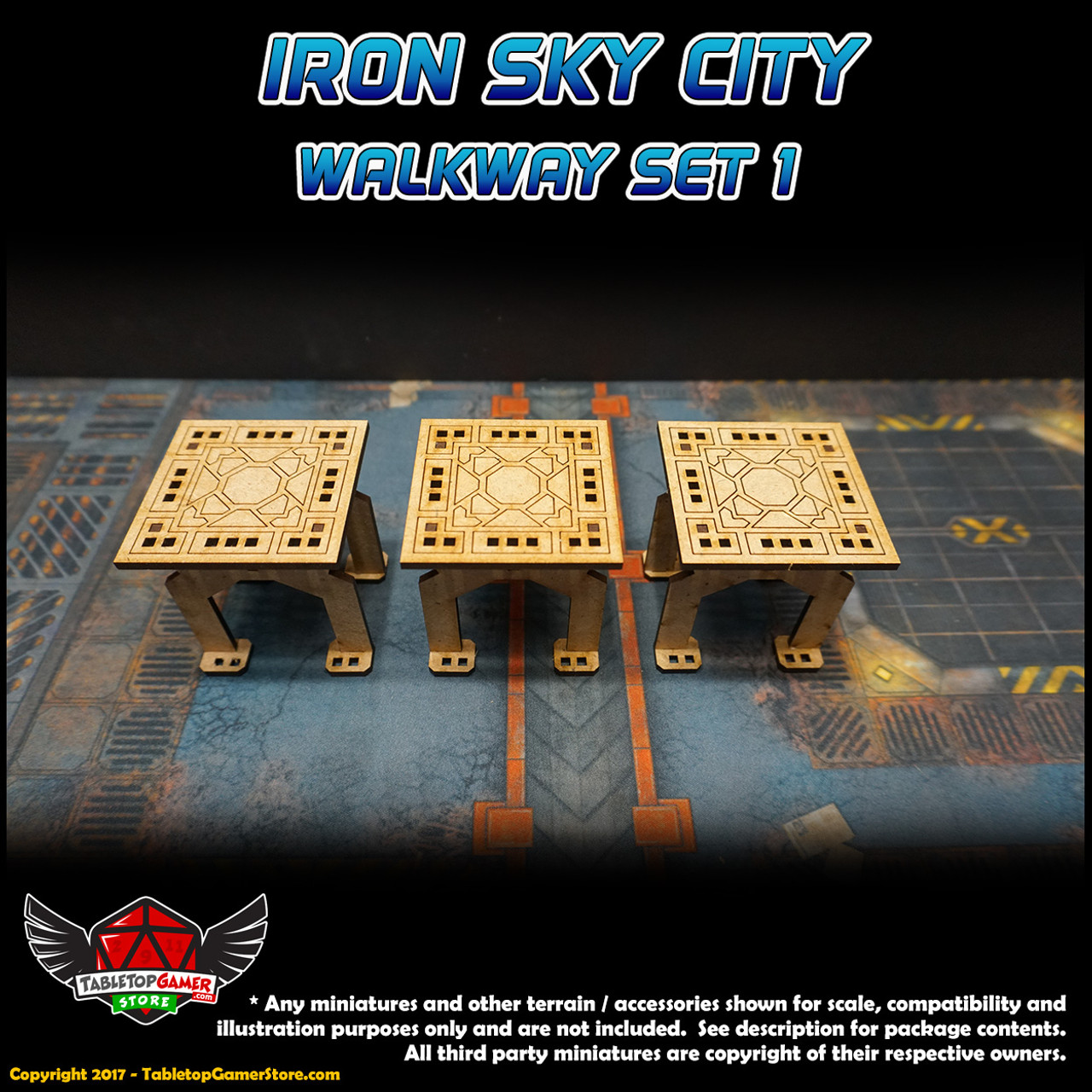 Iron Sky City Industrial Terrain Basic Pack