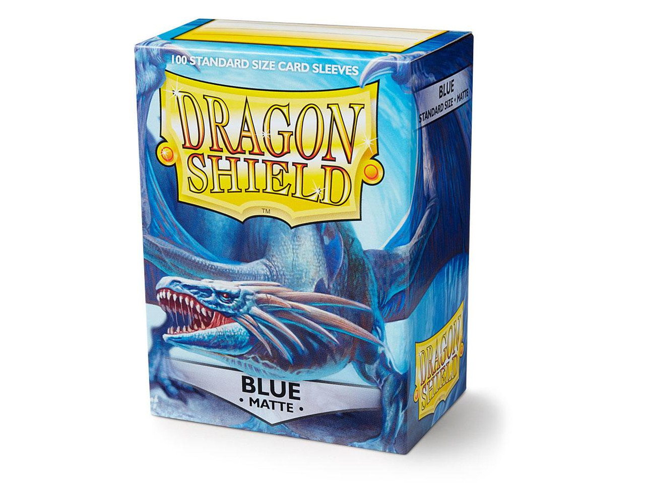 Dragon Shield Card Protectors - Matte - Blue - 100 Pack