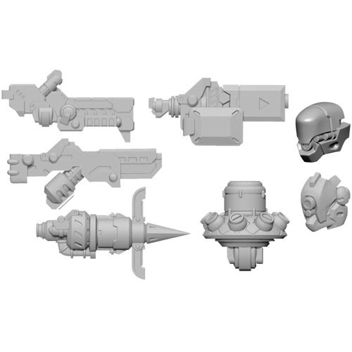 Warcaster Neo-Mechanika Marcher Worlds - Dusk Wolf B Weapon Pack