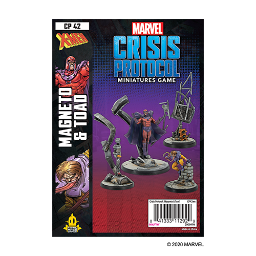 Marvel Crisis Protocol - Magneto & Toad Character Pack Marvel Crisis Protocol - Magneto & Toad Character Pack