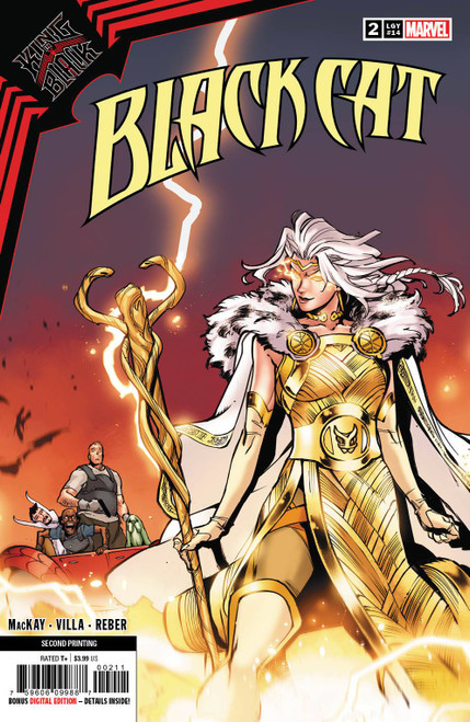 Black Cat #2 - Variant Cover - 2nd Printing KIB Black Cat #2 - Variant Cover - 2nd Printing KIB