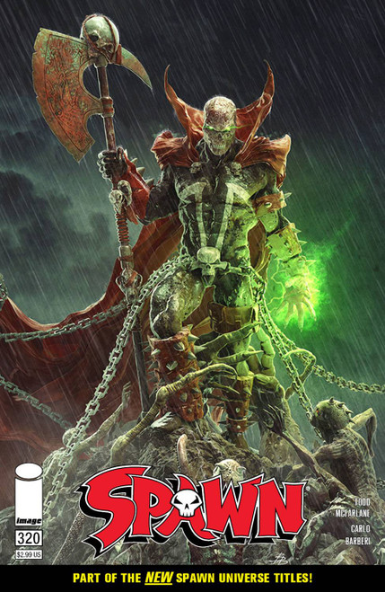 Spawn #320 - Regular Cover - A Barends