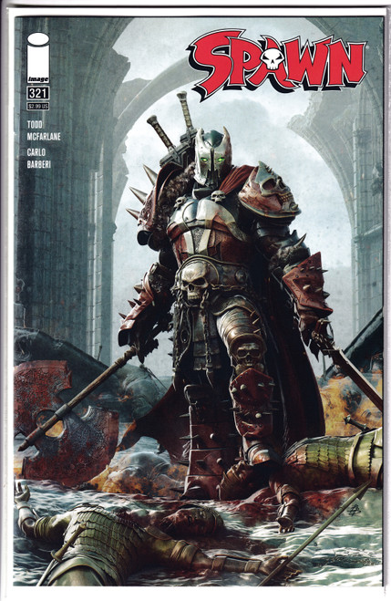 Spawn #321 - Main Cover - Barends - Image Comics (2021) Spawn #321 - Main Cover - Barends - Image Comics (2021)
