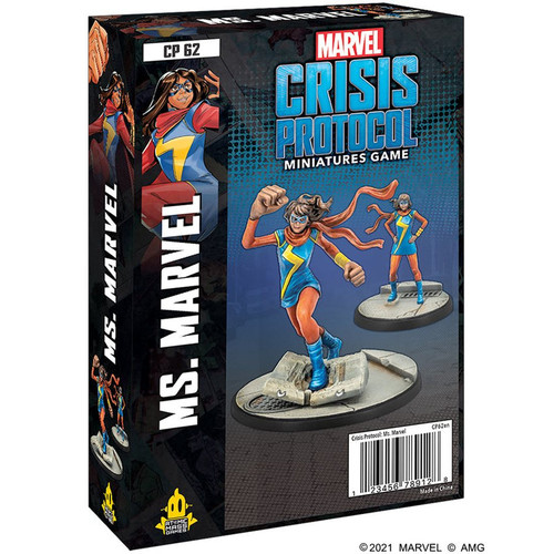 Marvel Crisis Protocol - Ms. Marvel Character Pack Marvel Crisis Protocol - Ms. Marvel Character Pack
