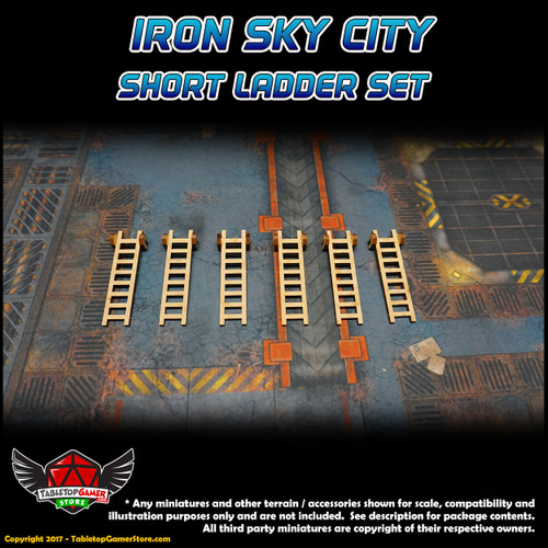 Iron Sky City Short Ladders Set Iron Sky City Short Ladders Set