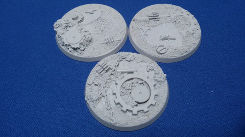 Elriks Industrial Ruins Round Bases - 50mm - Round - 3 Pack Elriks Industrial Ruins Round Bases - 50mm - Round - 3 Pack
