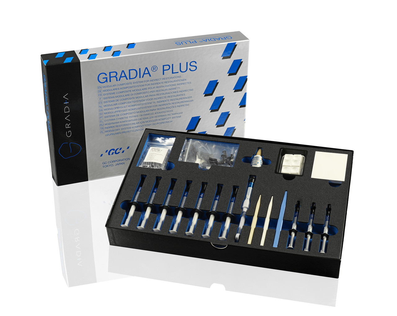 GRADIA PLUS - Brush - Flat #1, 10 pieces