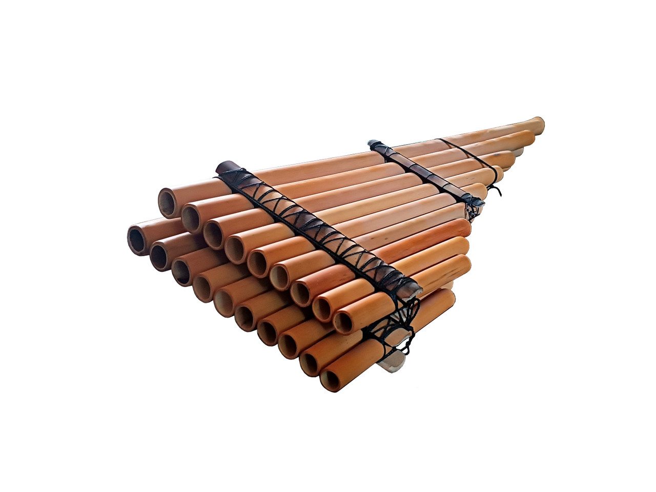 Professional Lupaca Semi Toyo Zampoña panflute - Native Flute Store