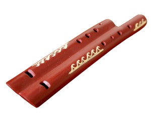Ancient Double Flute Gaita from Cajamarca Peru Replica Ancient Double Flute Gaita from Cajamarca Peru Replica