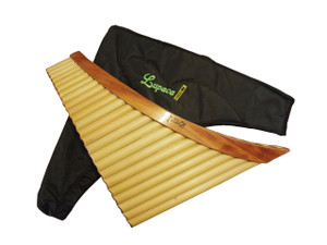 Professional Lupaca Pan Flute 24 Pipes Tunable Bamboo Peru Professional Lupaca Pan Flute 24 Pipes Tunable Bamboo Peru