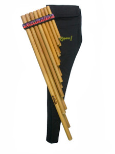 Lupaca Basto zampoña panflute 15 pipes Lupaca Basto zampoña panflute 15 pipes
