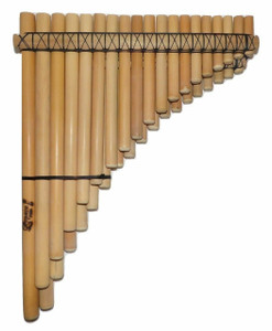 Lupaca Chromatic zampoña panflute 41 pipes 440Hz Lupaca Chromatic zampoña panflute 41 pipes 440Hz