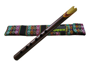 Professional Premium Lupaca Jacaranda wood Quena I in G Professional Premium Lupaca Jacaranda wood Quena I in G