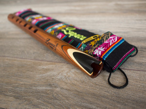 Professional Premium Lupaca Quena in Jacaranda and Ebony Professional Premium Lupaca Quena in Jacaranda and Ebony