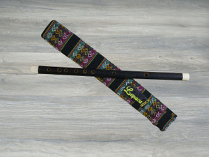 Professional Lupaca Black Dizi flute in G