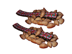 A pair of Chajchas amazon Maracas shakers A pair of Chajchas amazon Maracas shakers