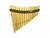 Ramos panflute 15 pipes with case Ramos panflute 15 pipes with case