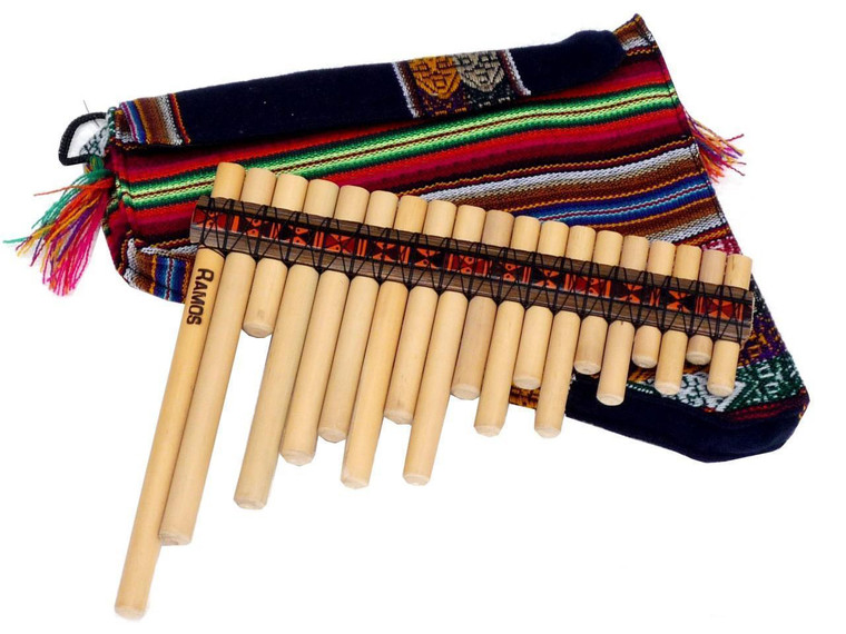 Ramos Rondador Siku panflute with case