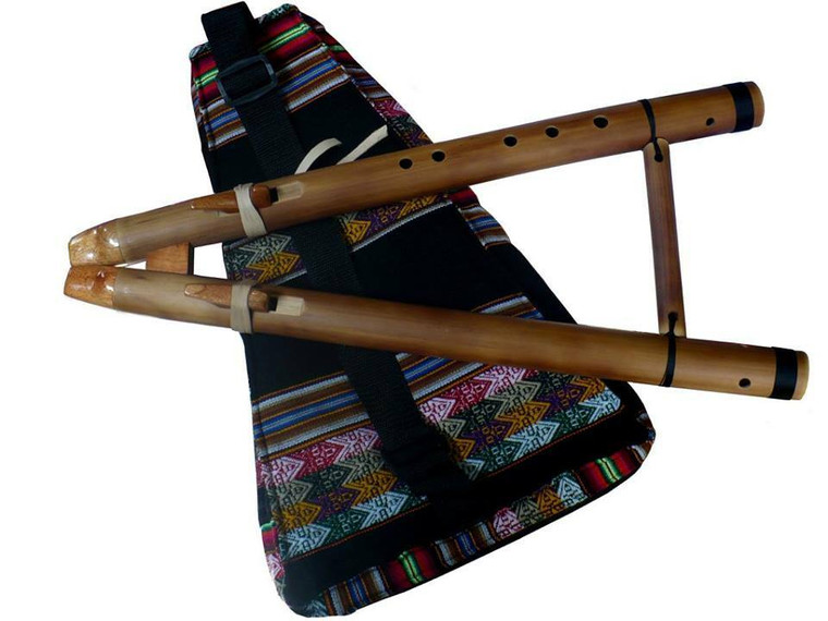 Ramos Double Native Flute in G (Sol)