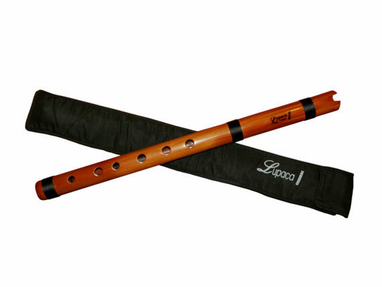 Professional Lupaca burnt bamboo Quena Flute in G