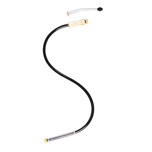 7.5' Drapery Hose with Plastic Steam Head - Jiffy® Steamer