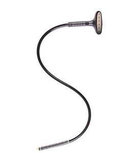 5.5' Hose with Stainless Steel Face Plate Steam Head