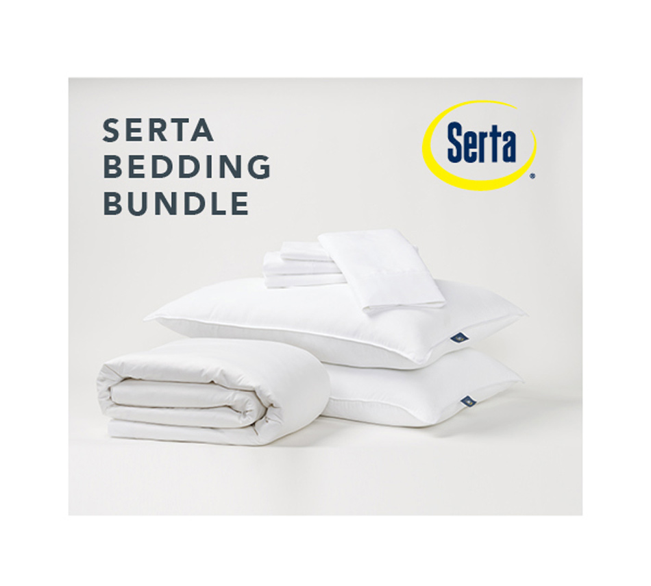 Serta bedding bundle