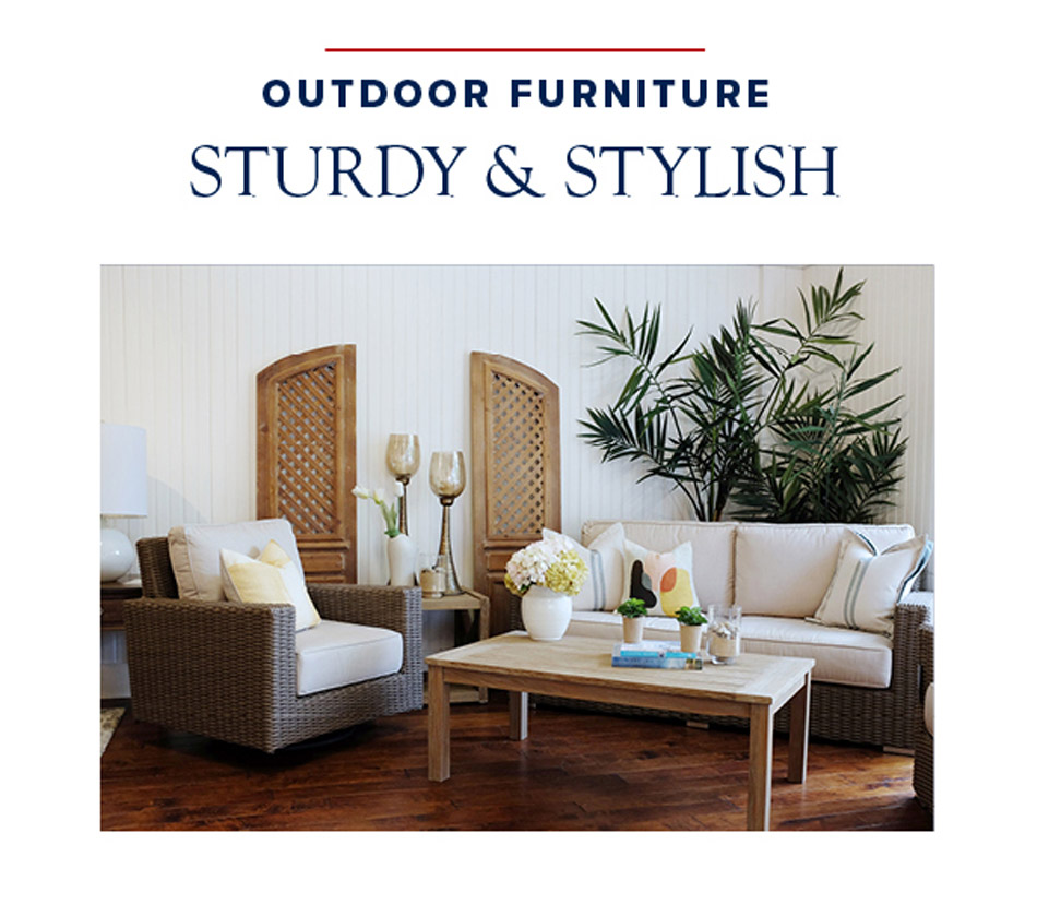 Outdoor furniture