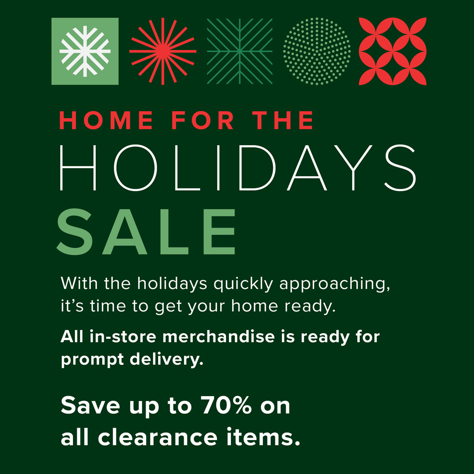 Home for the Holidays Sale