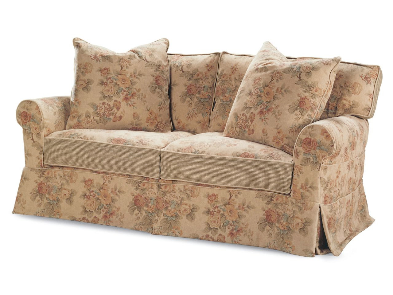 Jessie Slipcovered Apartment Sofa Slipcovered Apartment Sofas