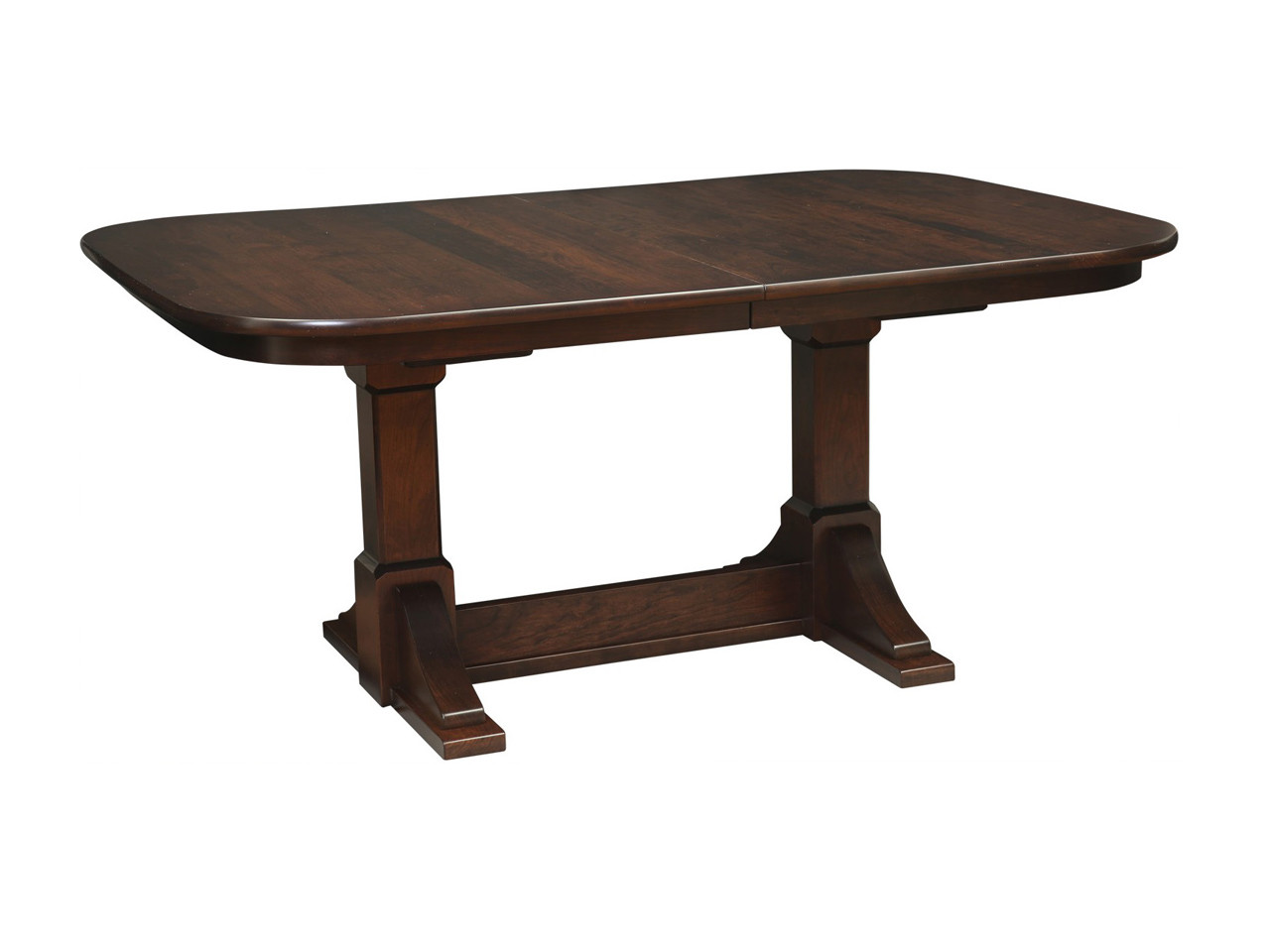 Alpine Double Pedestal Dining Table Willow Furniture