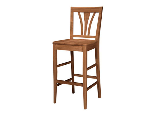 Ridgewood Fan-Back Bar Stool