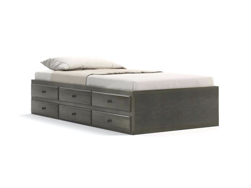 RF Bullnose Four Drawer Captains Bed