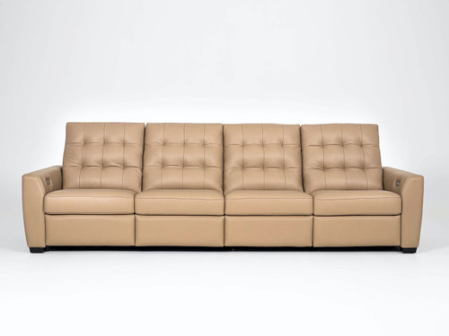 American Leather Napa Leather Motion Sofa