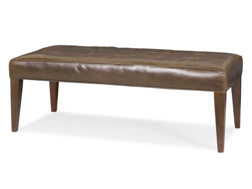 Brixton Leather Dining Bench