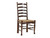 English Ladderback Dining Side Chair - Rush Seat